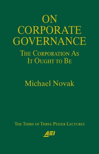 Vorderes Coverbild On Corporate Governance