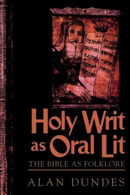 Vorderes Coverbild Holy Writ as Oral Lit