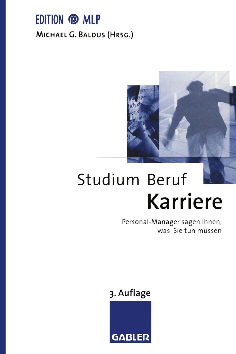Vorderes Coverbild Studium - Beruf - Karriere