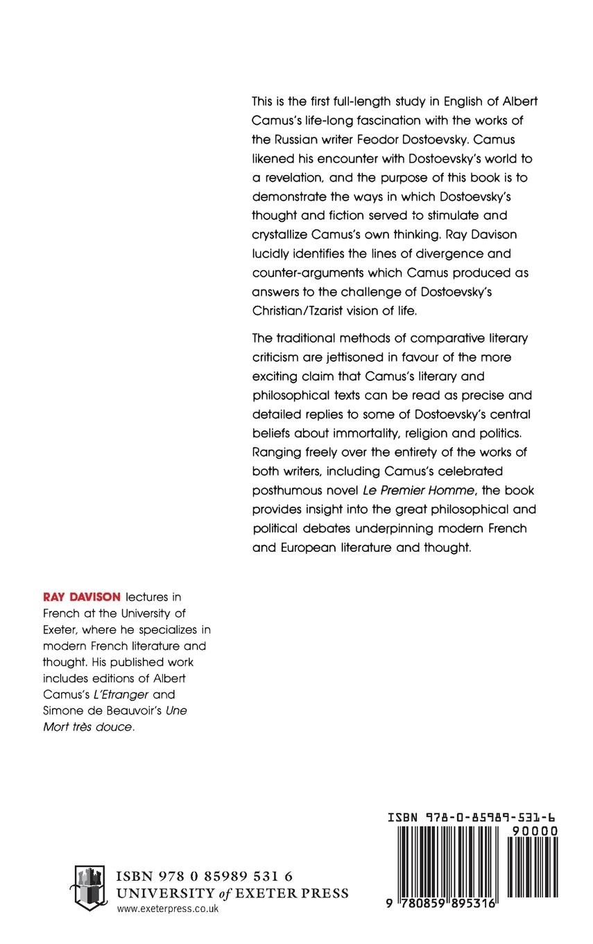 Rückseitencover Camus