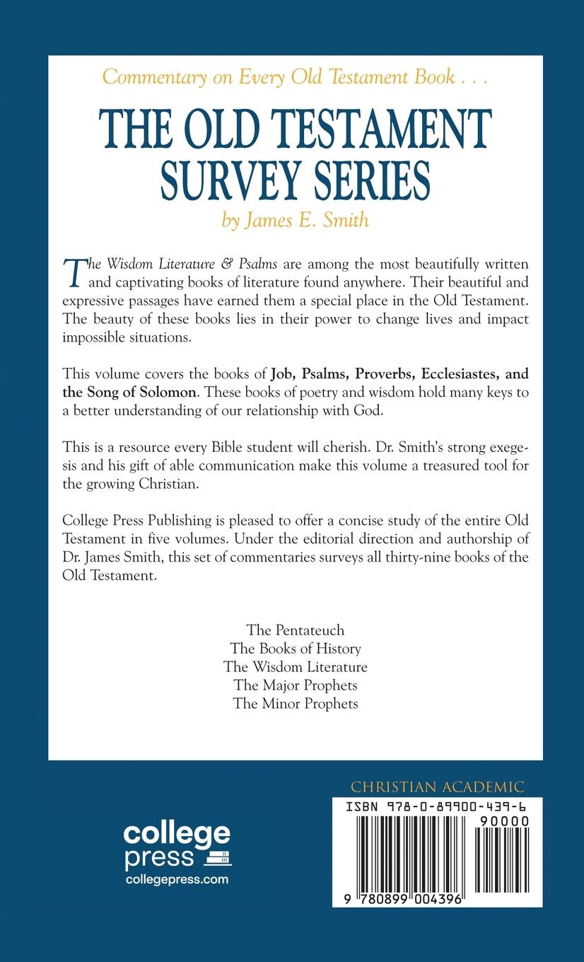 Rückseitencover The Wisdom Literature & Psalms