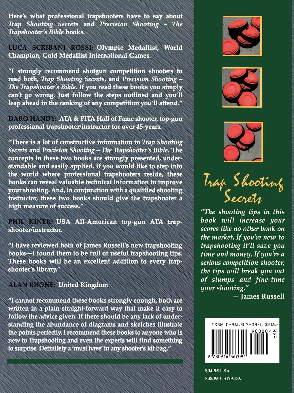 Rückseitencover Trap Shooting Secrets