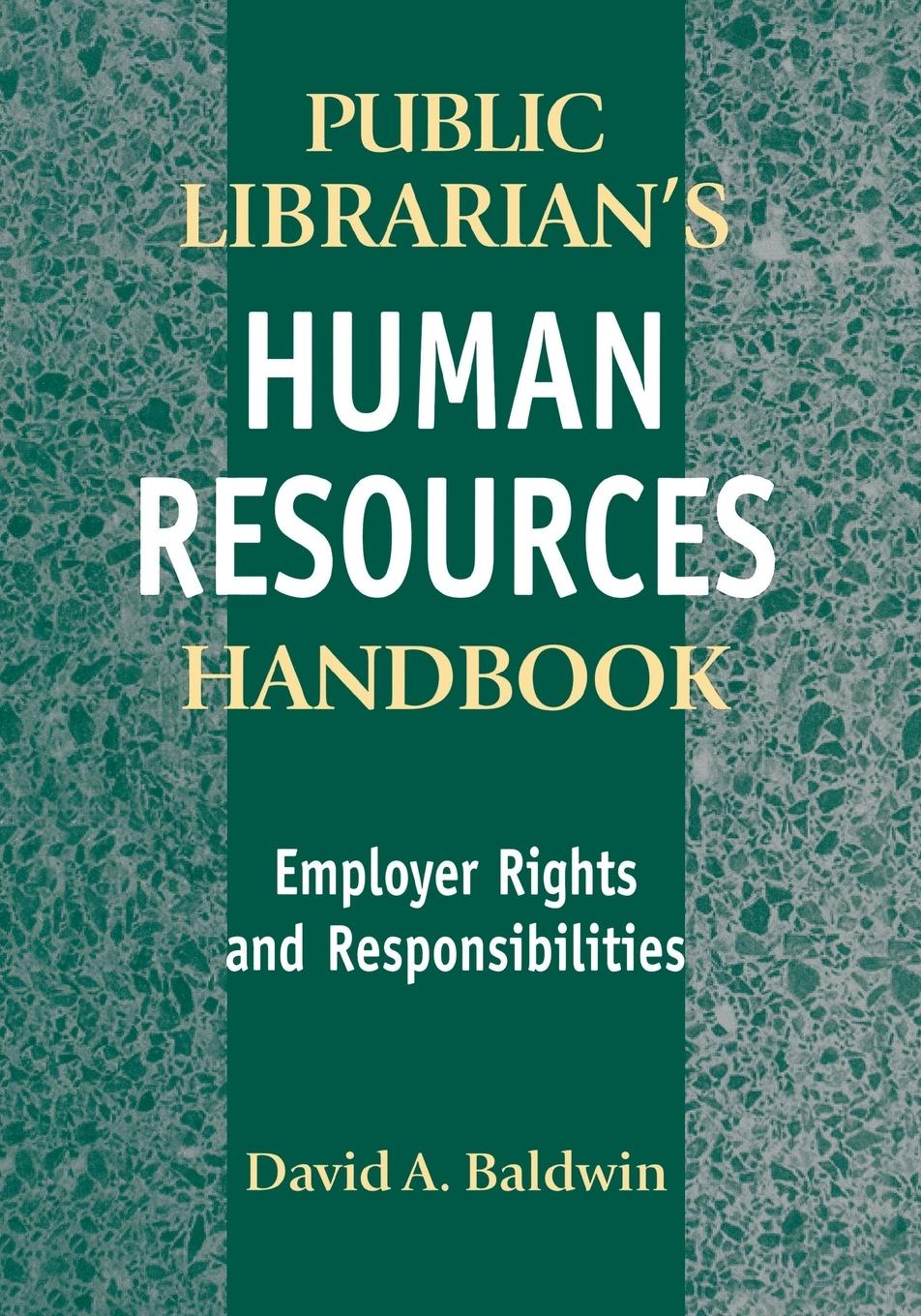 Vorderes Coverbild The Public Librarian's Human Resources Handbook