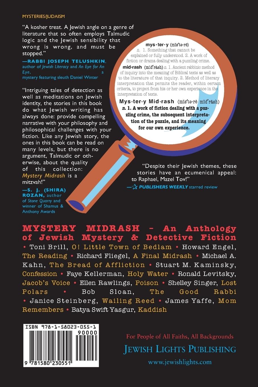 Rückseitencover Mystery Midrash