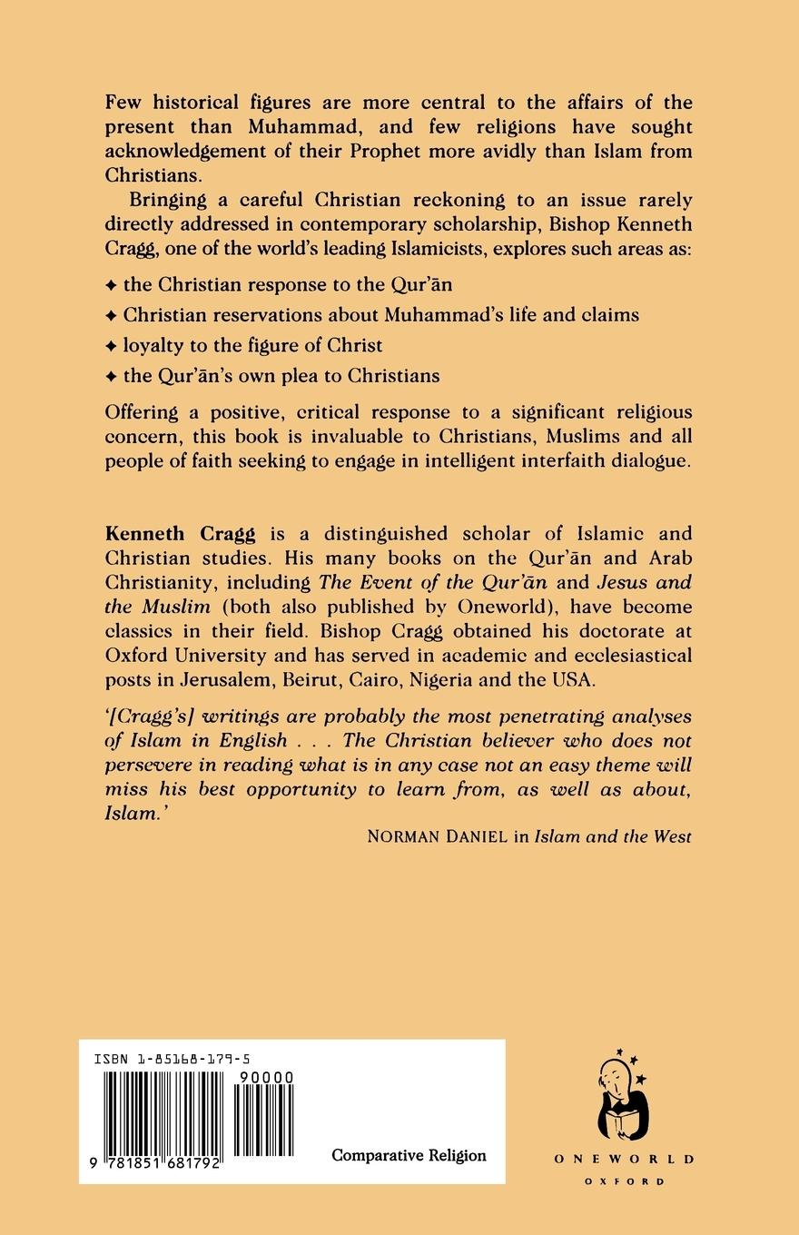 Rückseitencover Muhammad and the Christian