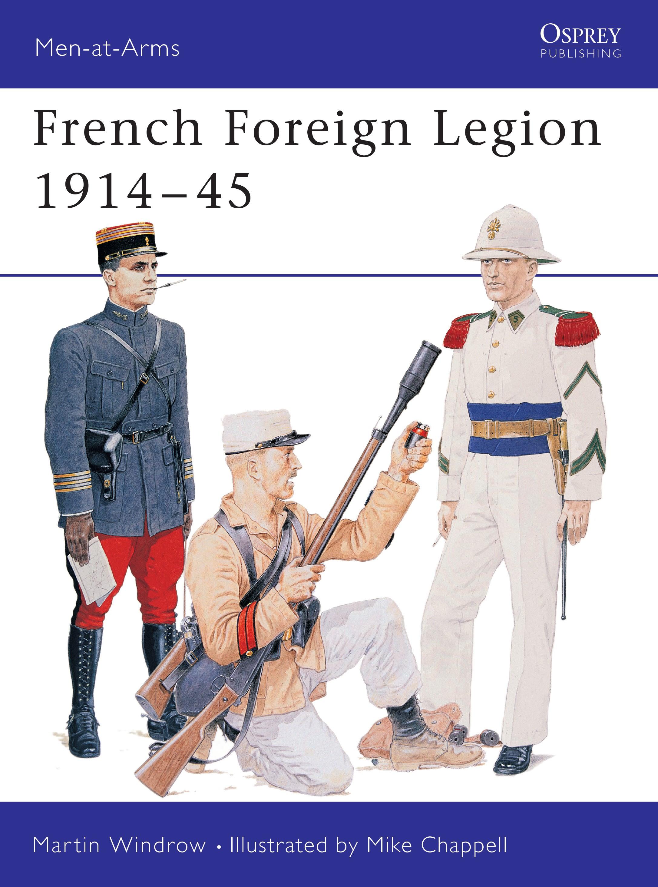 Vorderes Coverbild French Foreign Legion 1914-45