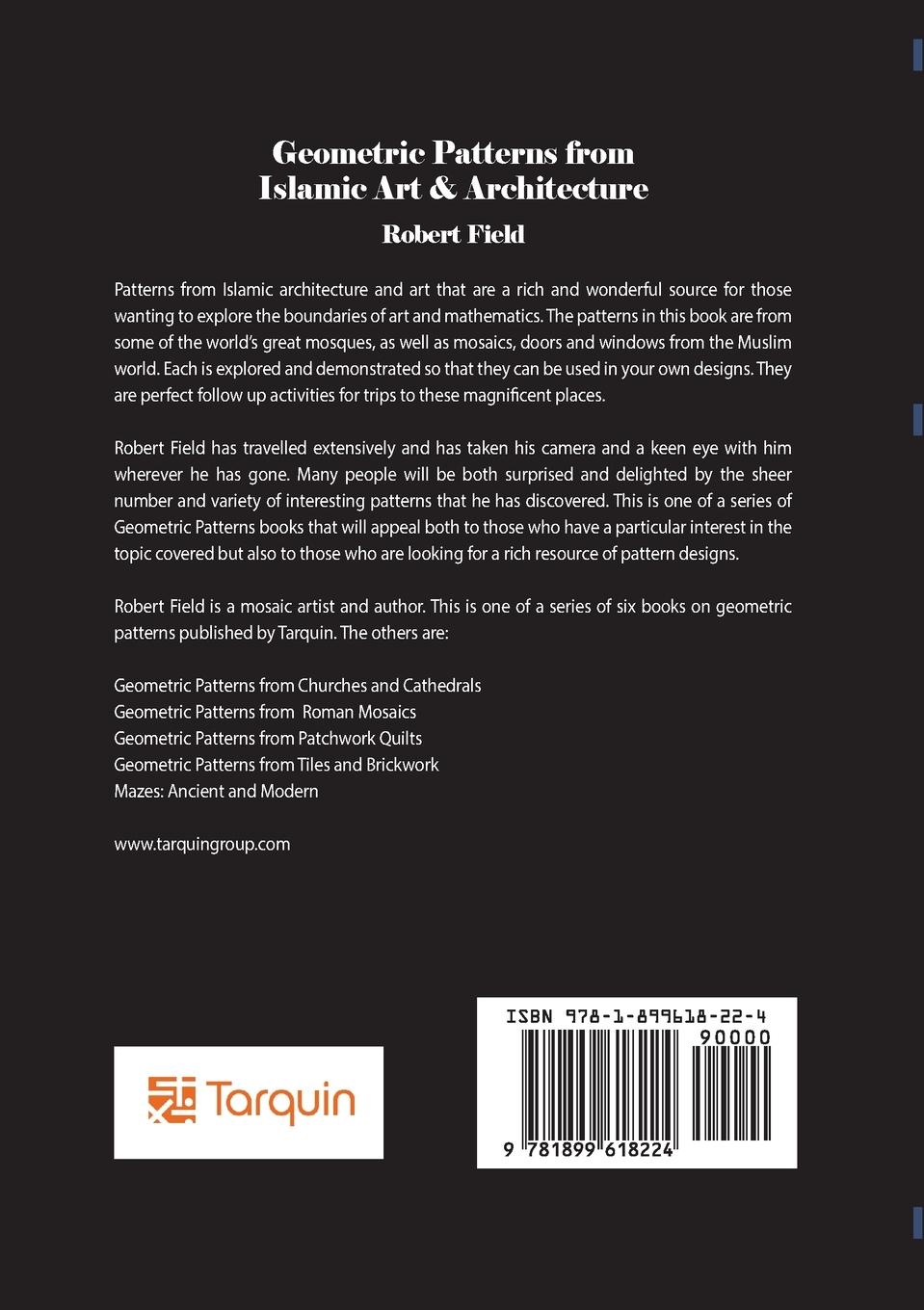 Rückseitencover Geometric Patterns from Islamic Art and Architecture