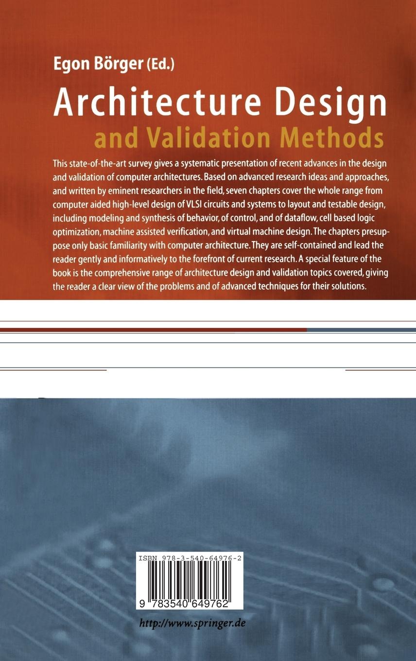 Rückseitencover Architecture Design and Validation Methods