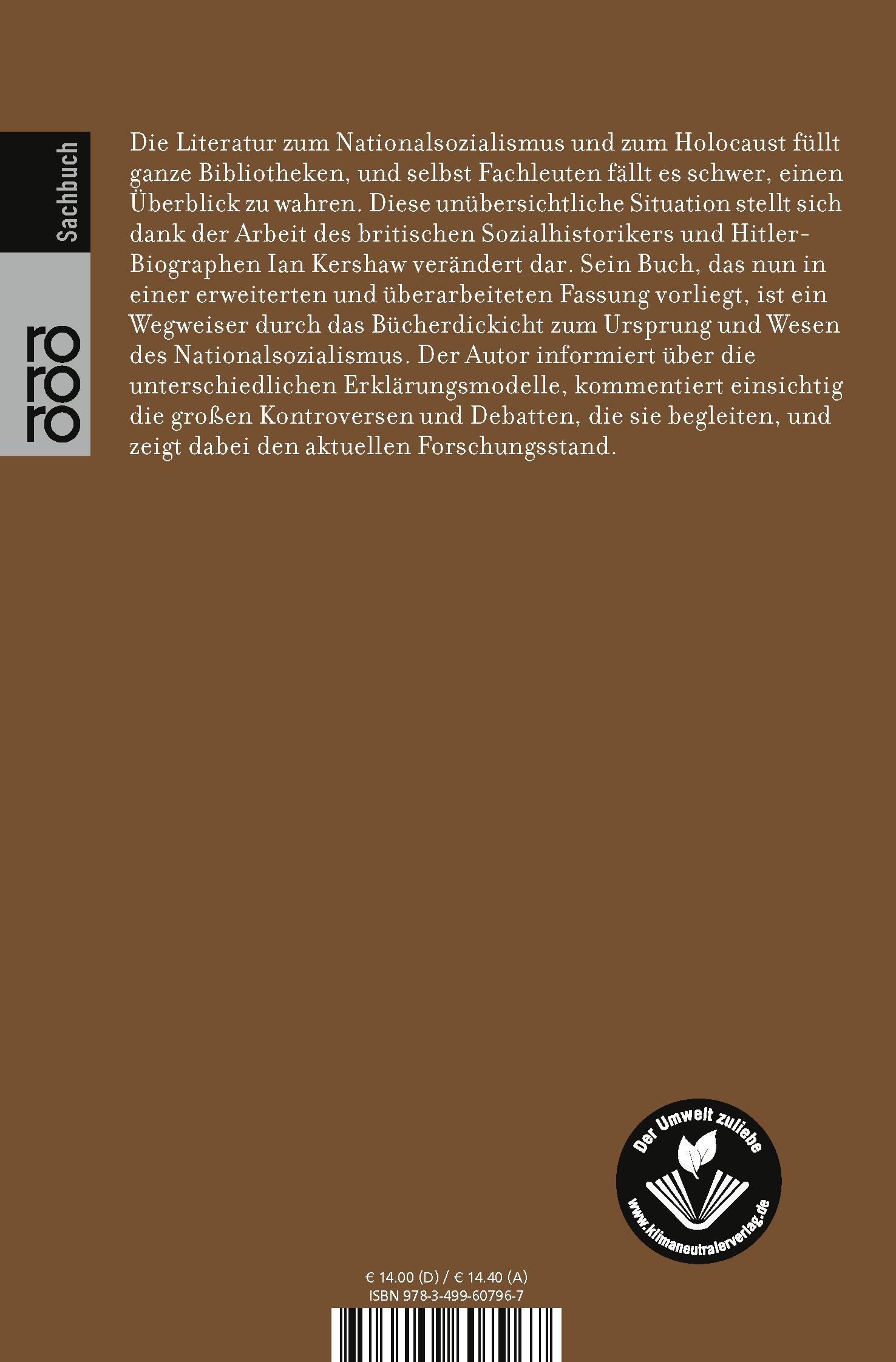 Rückseitencover Der NS-Staat