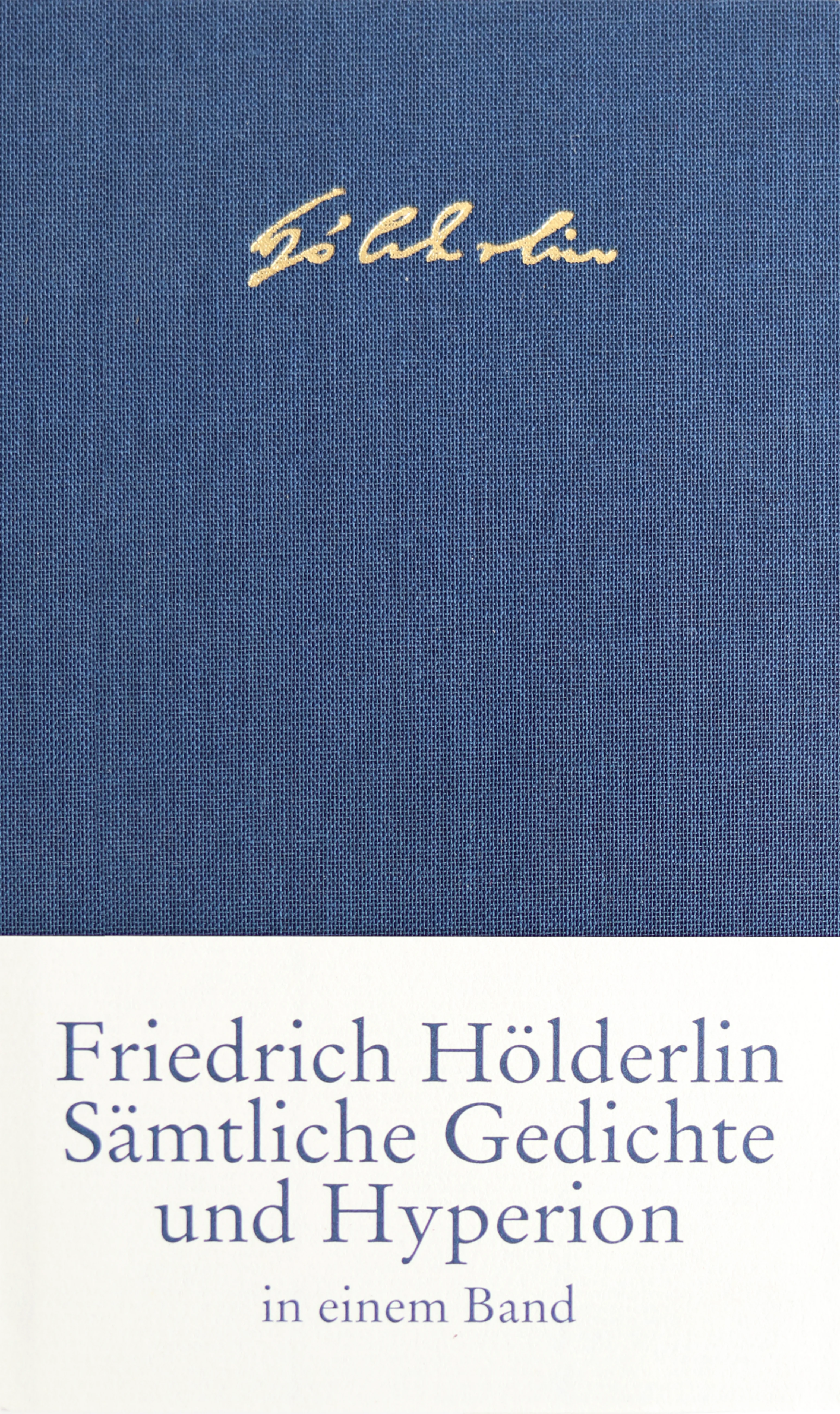 Vorderes Coverbild Sämtliche Gedichte und >Hyperion<