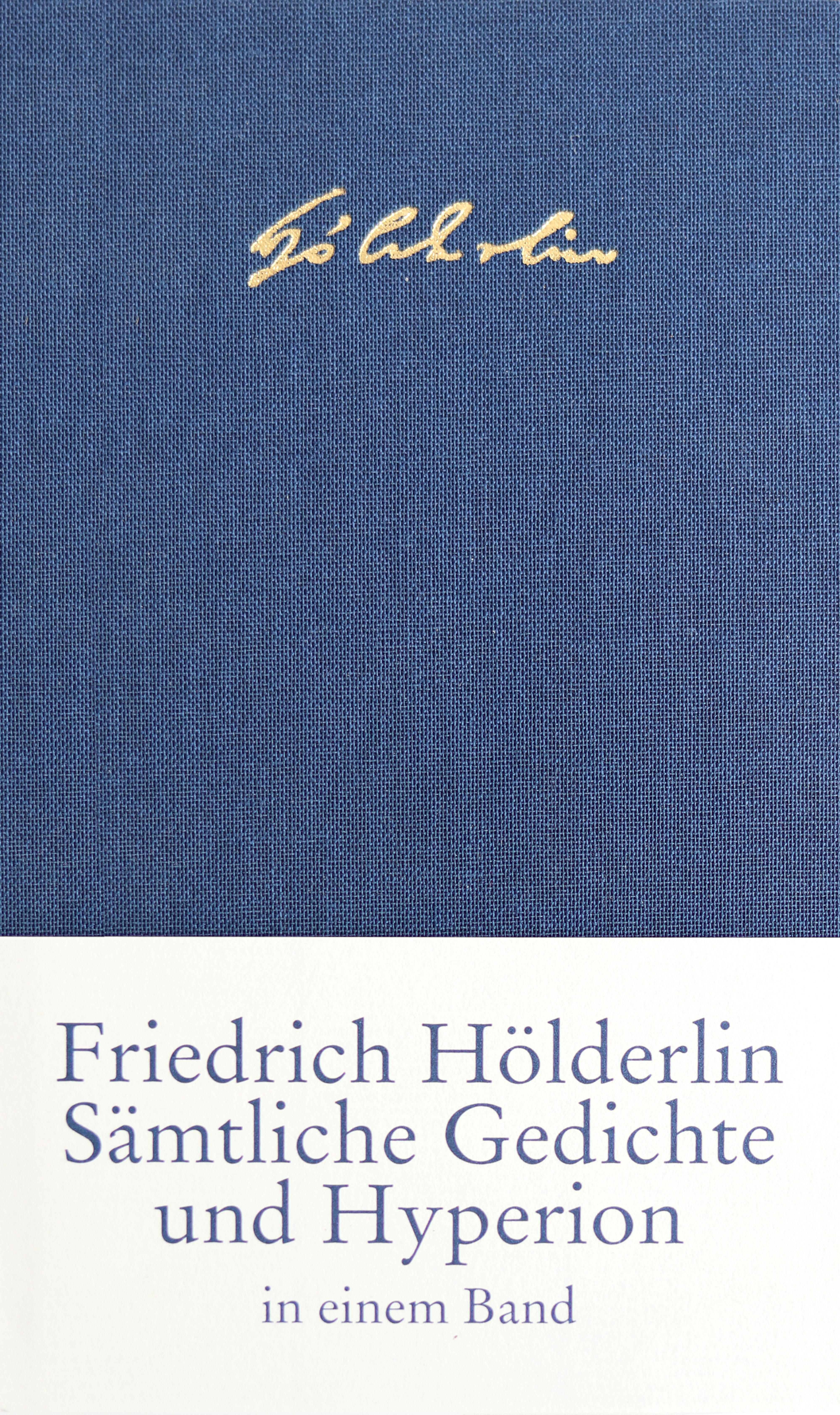 Vorderes Coverbild Sämtliche Gedichte und >Hyperion<