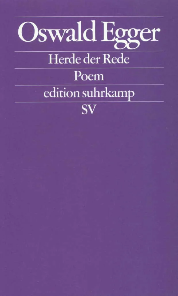 Vorderes Coverbild Herde der Rede