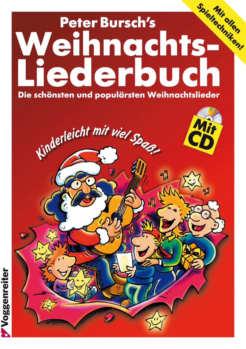 Vorderes Coverbild Peter Burschs Weihnachtsliederbuch. Inkl. CD