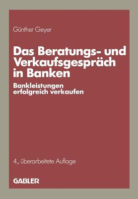 Vorderes Coverbild Das Beratungs- und Verkaufsgespräch in Banken
