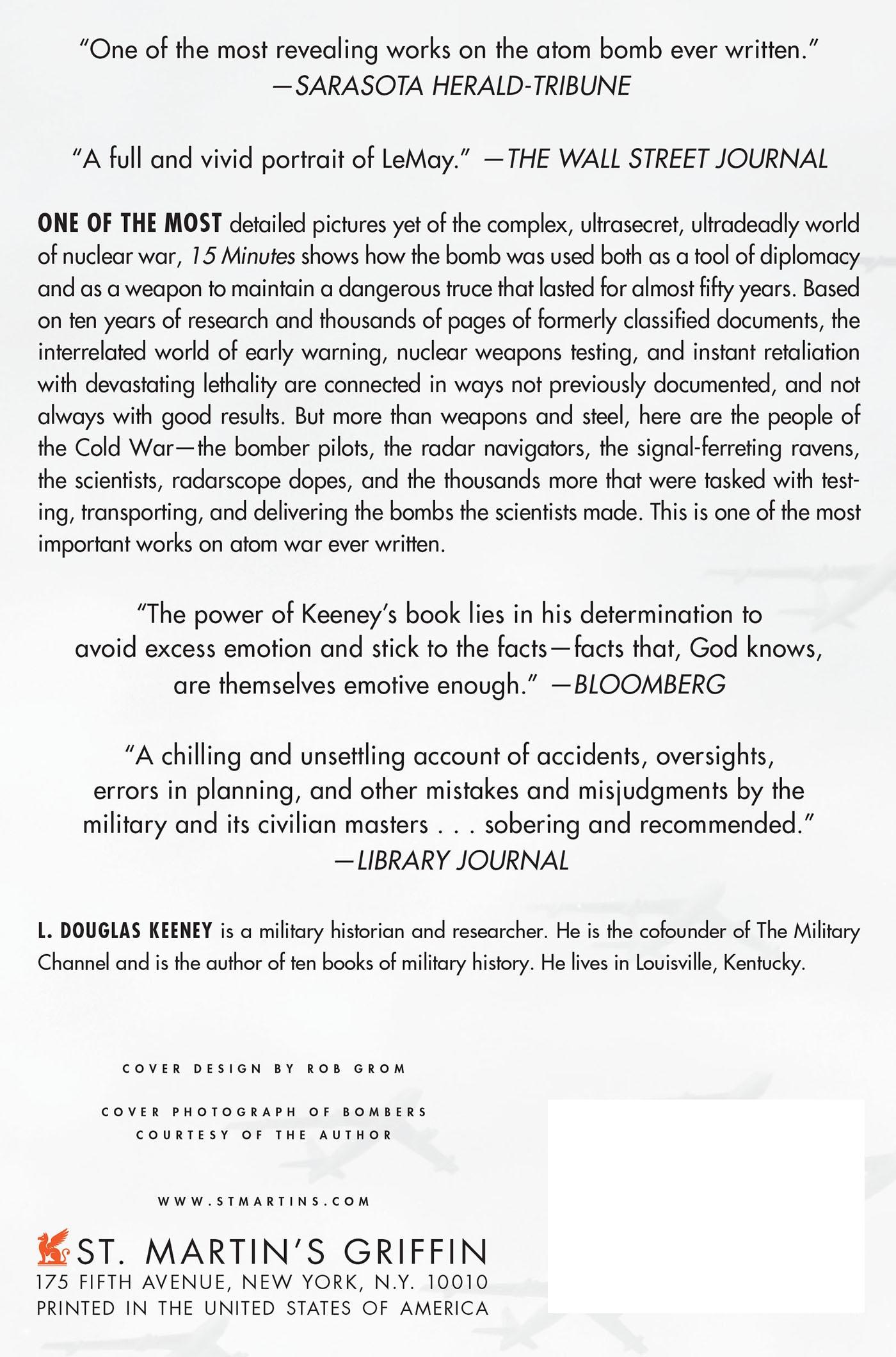 Rückseitencover 15 Minutes