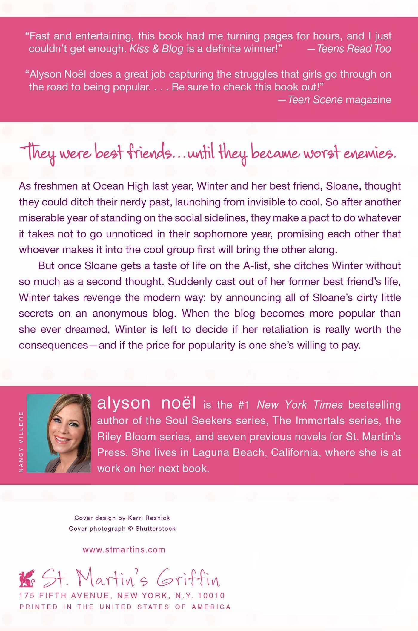 Rückseitencover Kiss & Blog