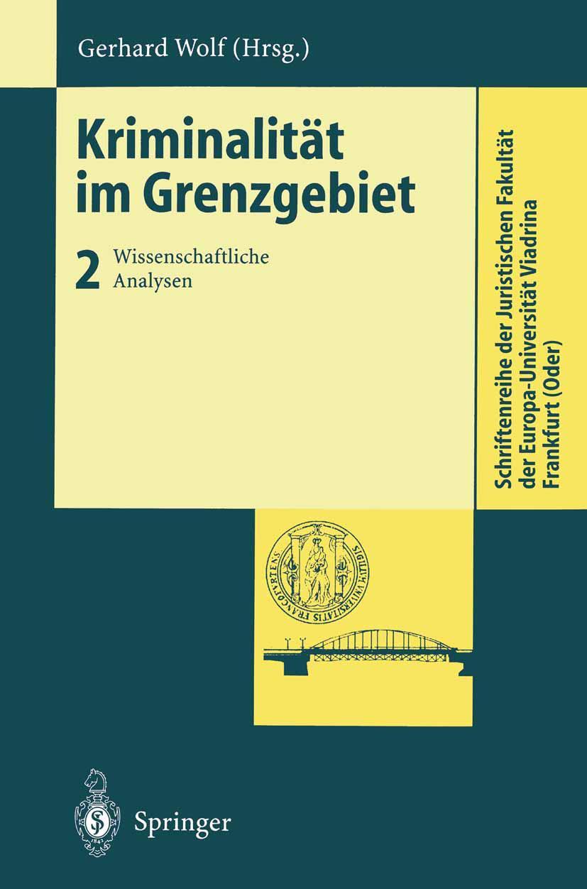 Vorderes Coverbild Kriminalität im Grenzgebiet