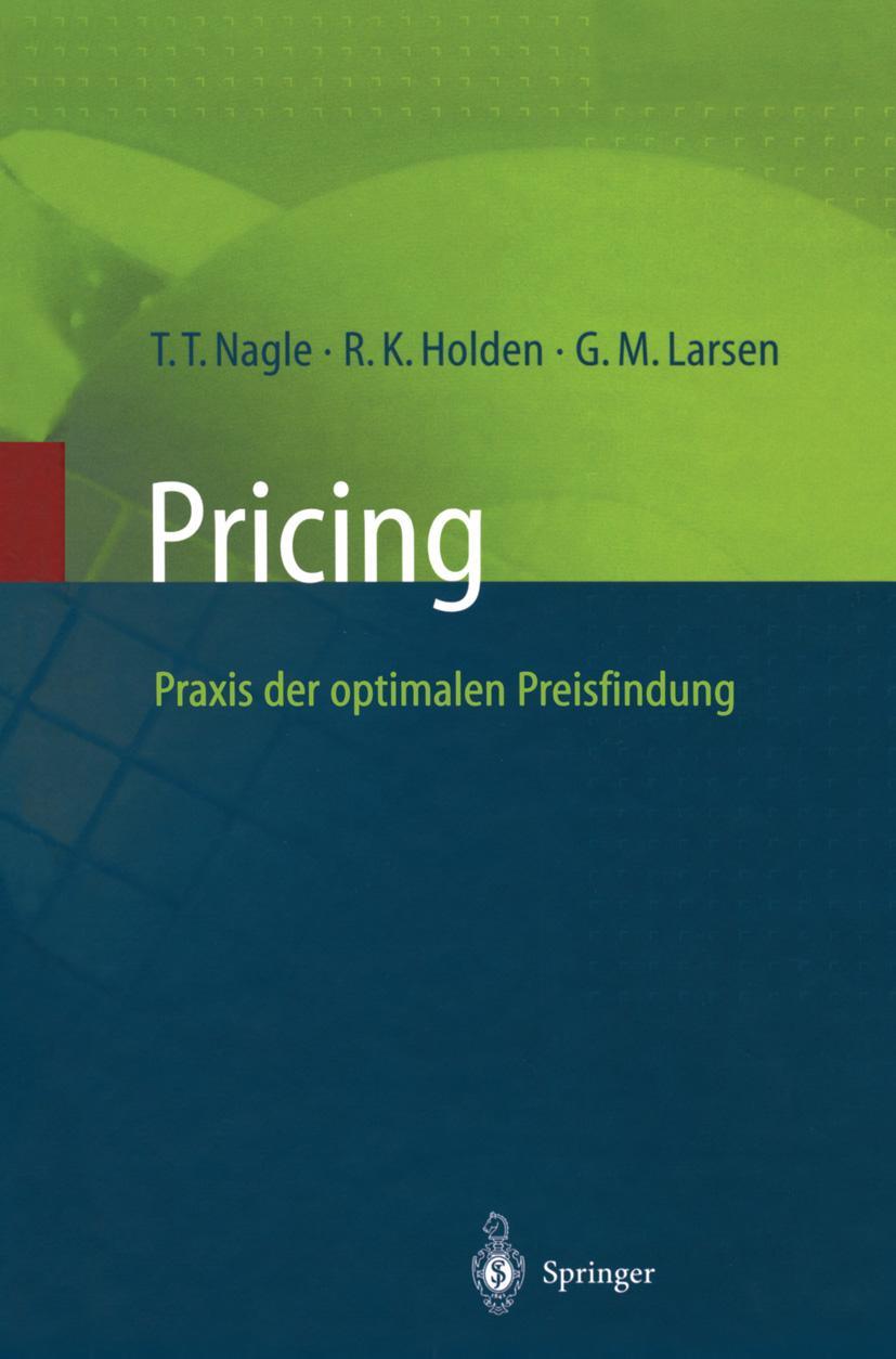 Vorderes Coverbild Pricing - Praxis der optimalen Preisfindung