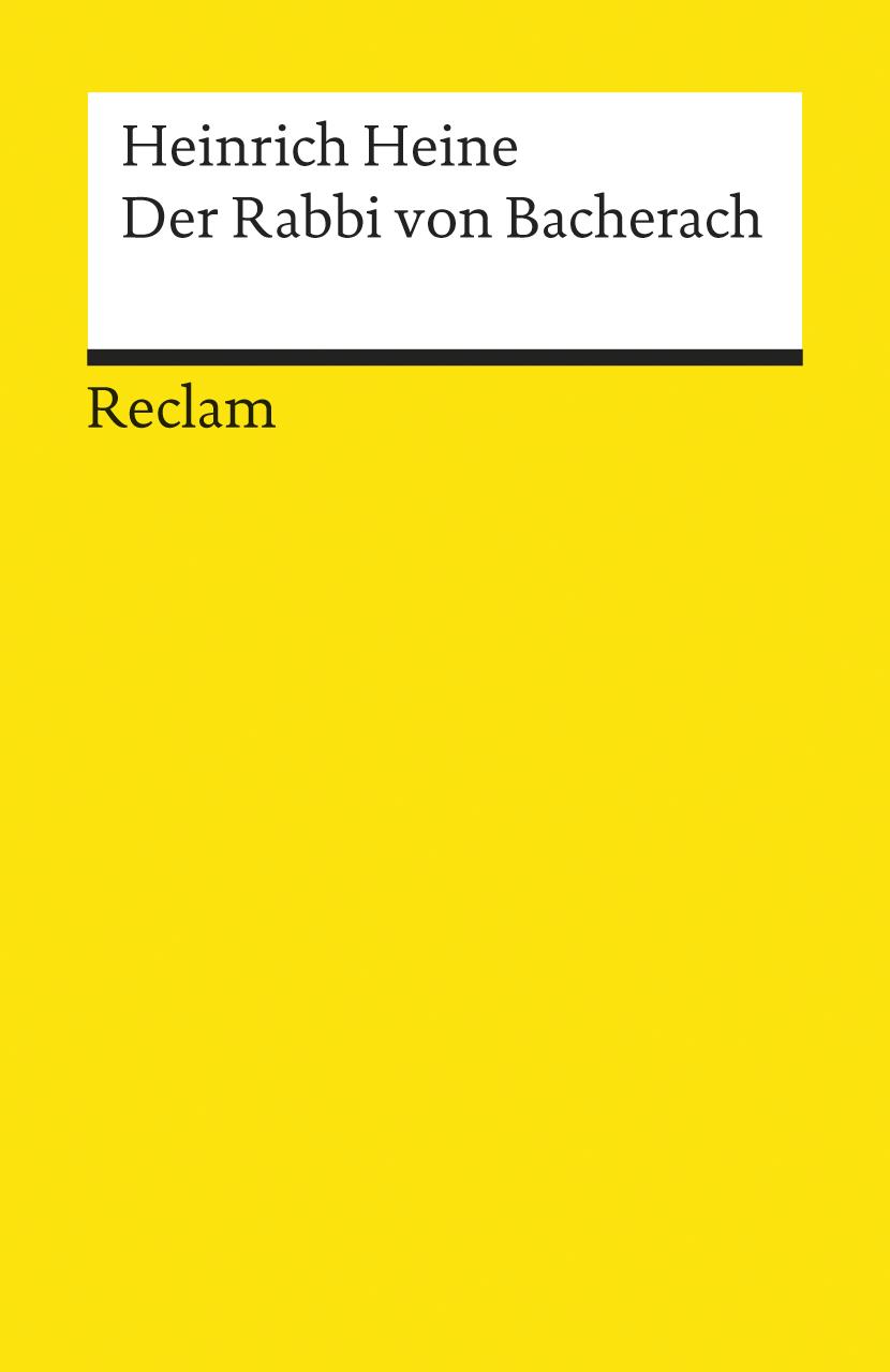 Vorderes Coverbild Rabbi von Bacherach