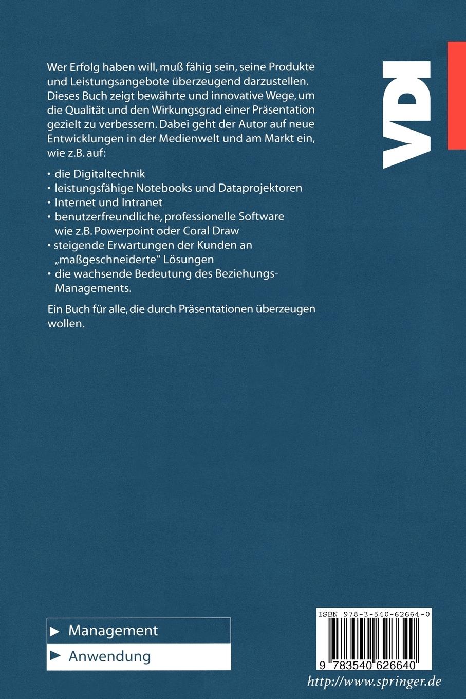 Rückseitencover Überzeugend präsentieren