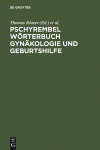 Vorderes Coverbild Pschyrembel Wörterbuch Gynäkologie und Geburtshilfe