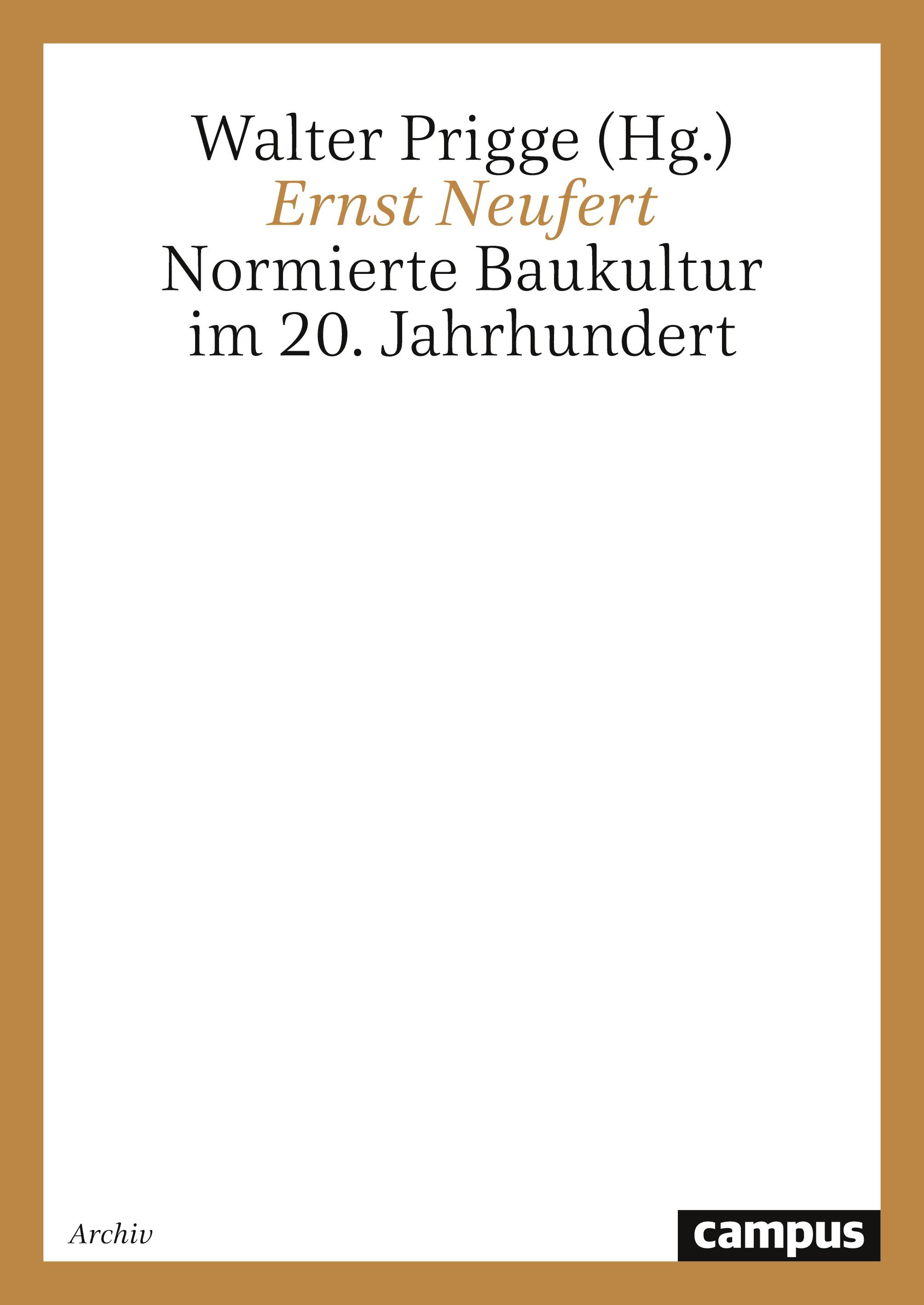 Vorderes Coverbild Ernst Neufert
