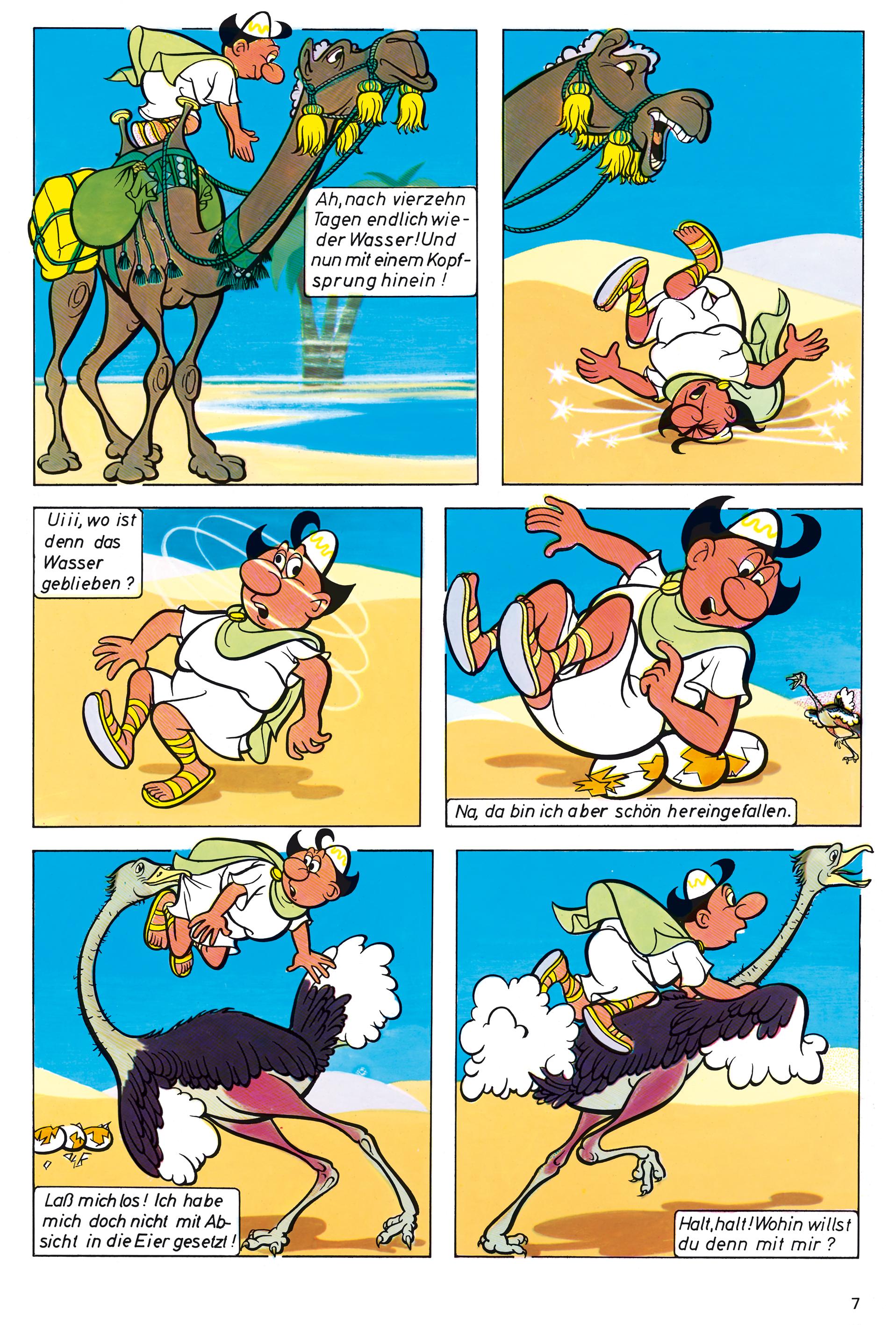 Beispielinhalt (Bild) Die Digedags. Weltraum-Serie 01. Die Reise ins All