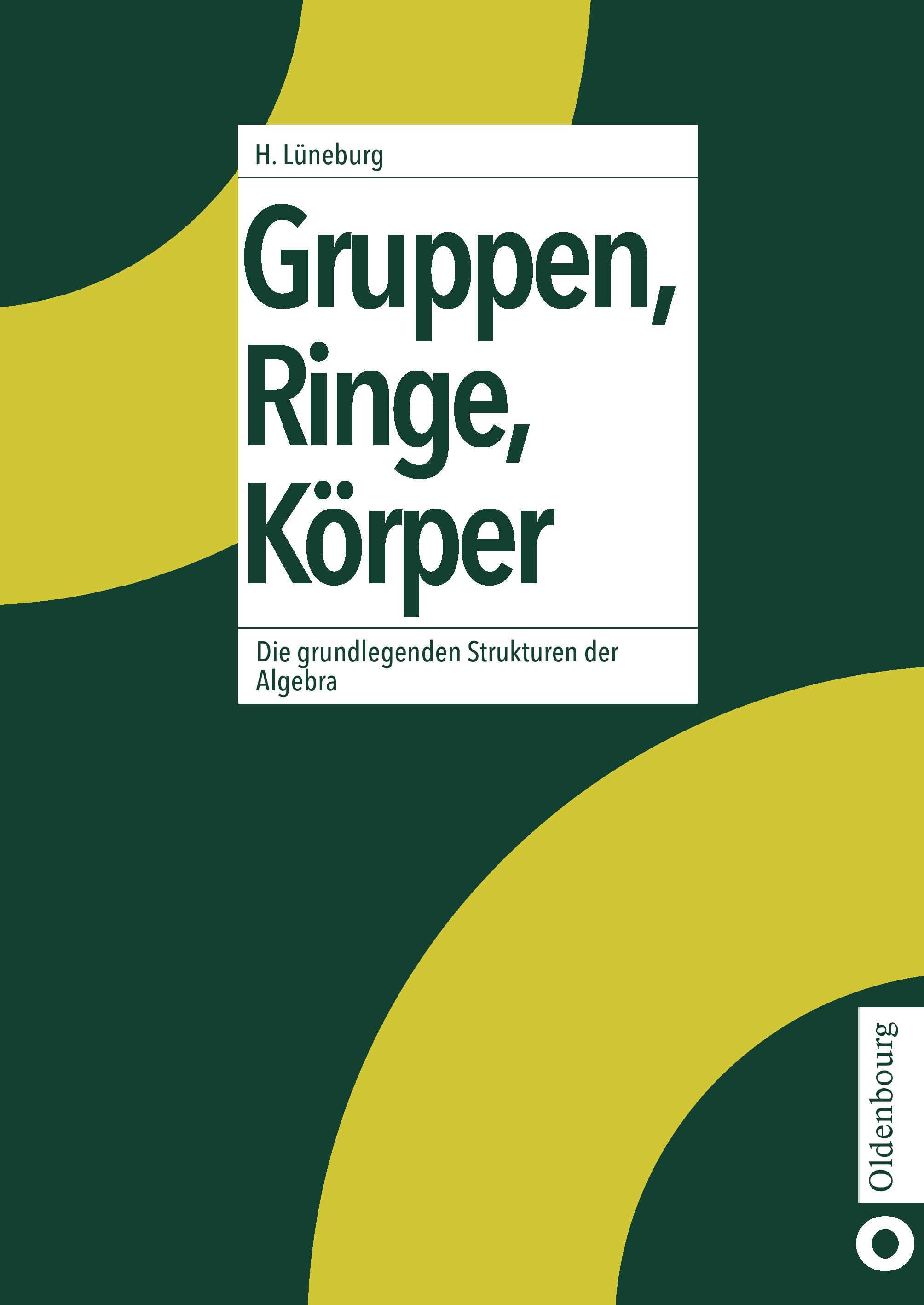Vorderes Coverbild Gruppen, Ringe, Körper