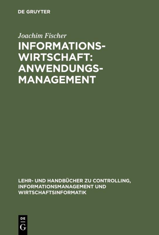 Vorderes Coverbild Informationswirtschaft: Anwendungsmanagement