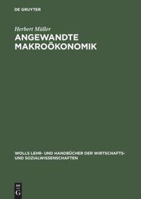 Vorderes Coverbild Angewandte Makroökonomik