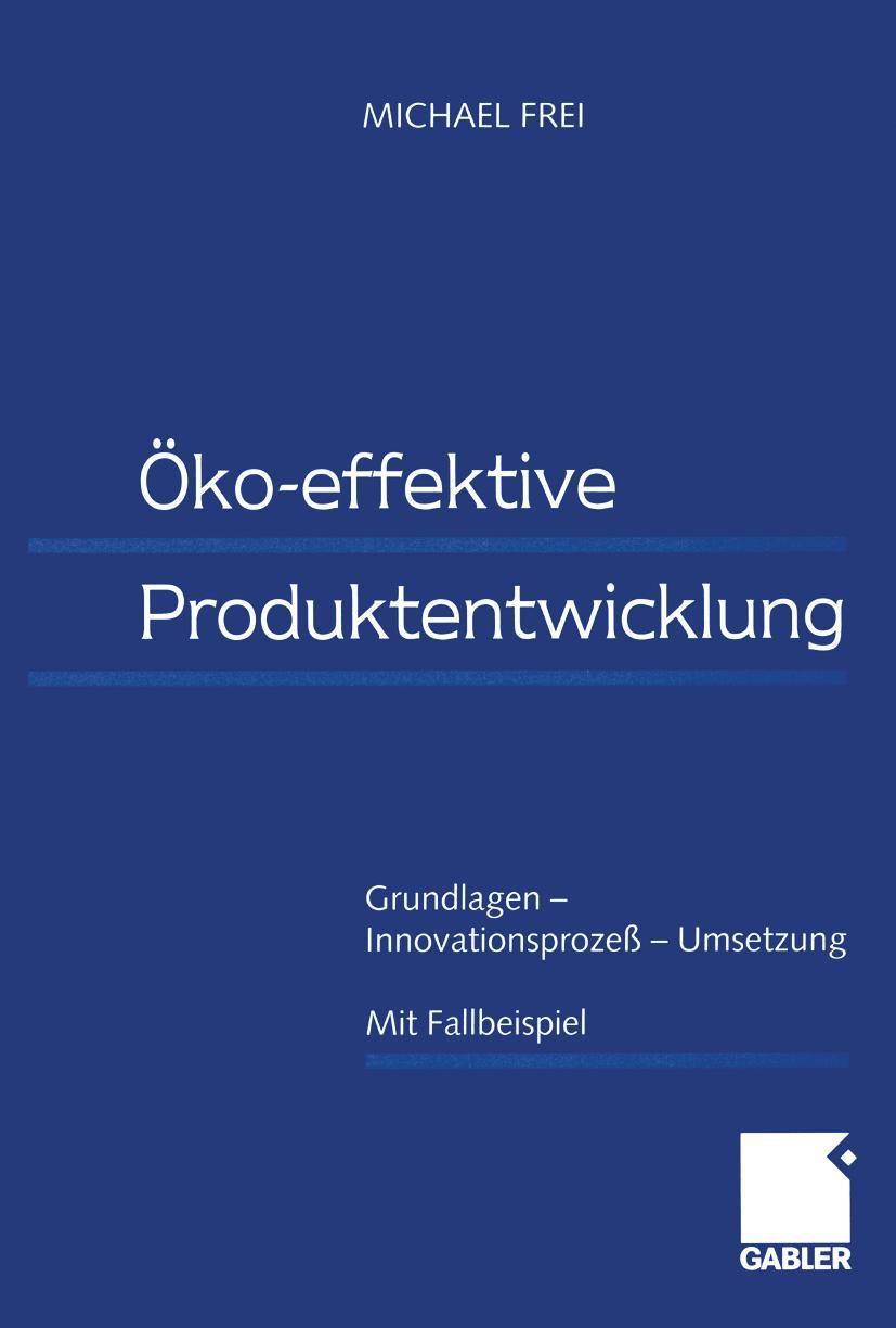 Vorderes Coverbild Öko-effektive Produktentwicklung