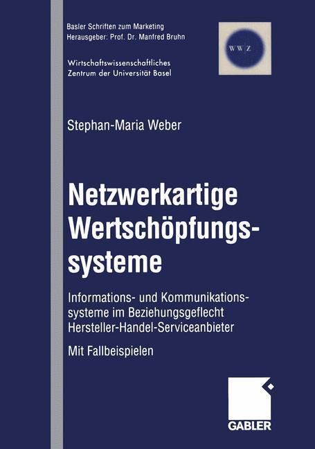 Vorderes Coverbild Netzwerkartige Wertschöpfungssysteme