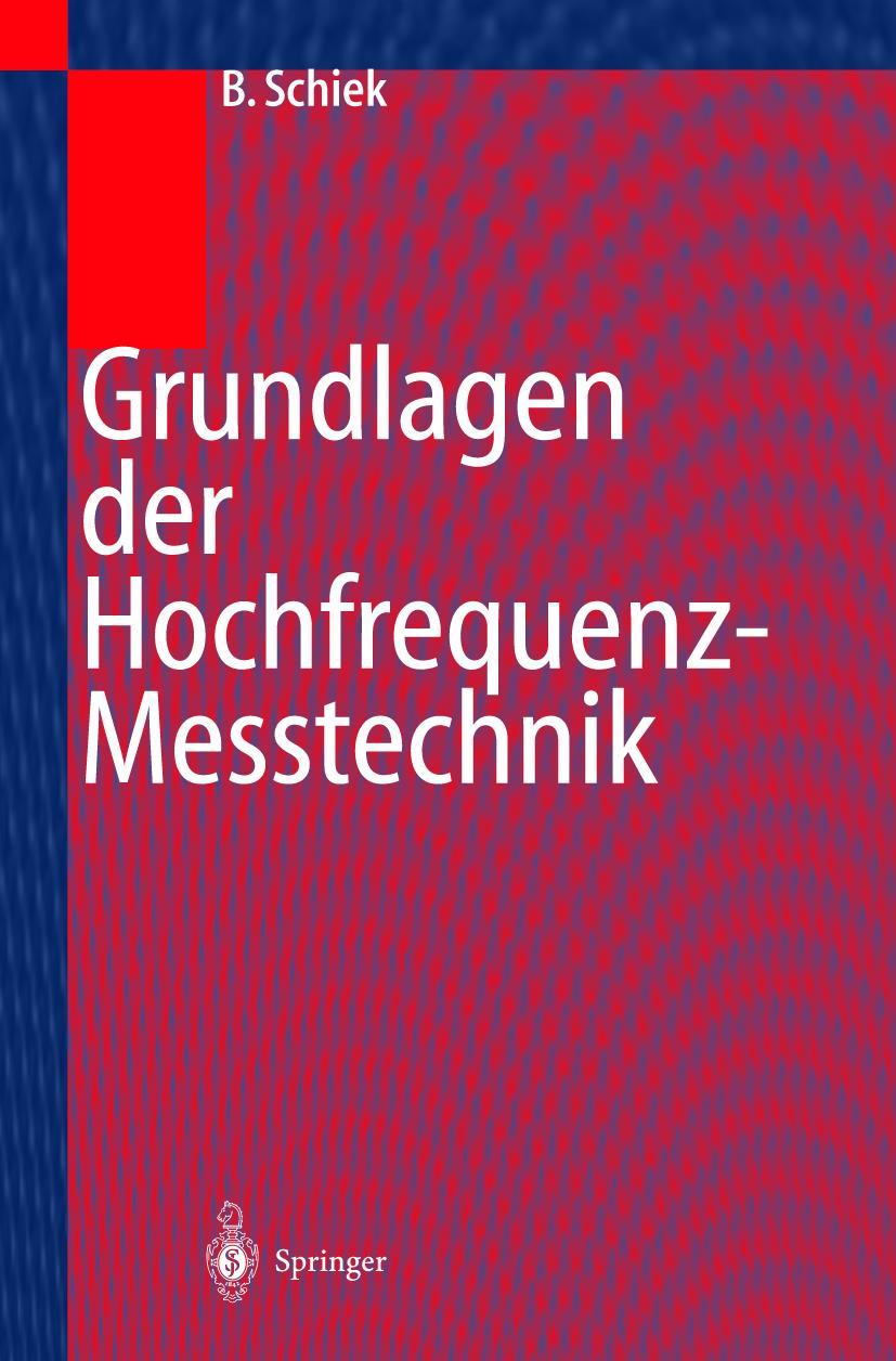 Vorderes Coverbild Grundlagen der Hochfrequenz-Messtechnik