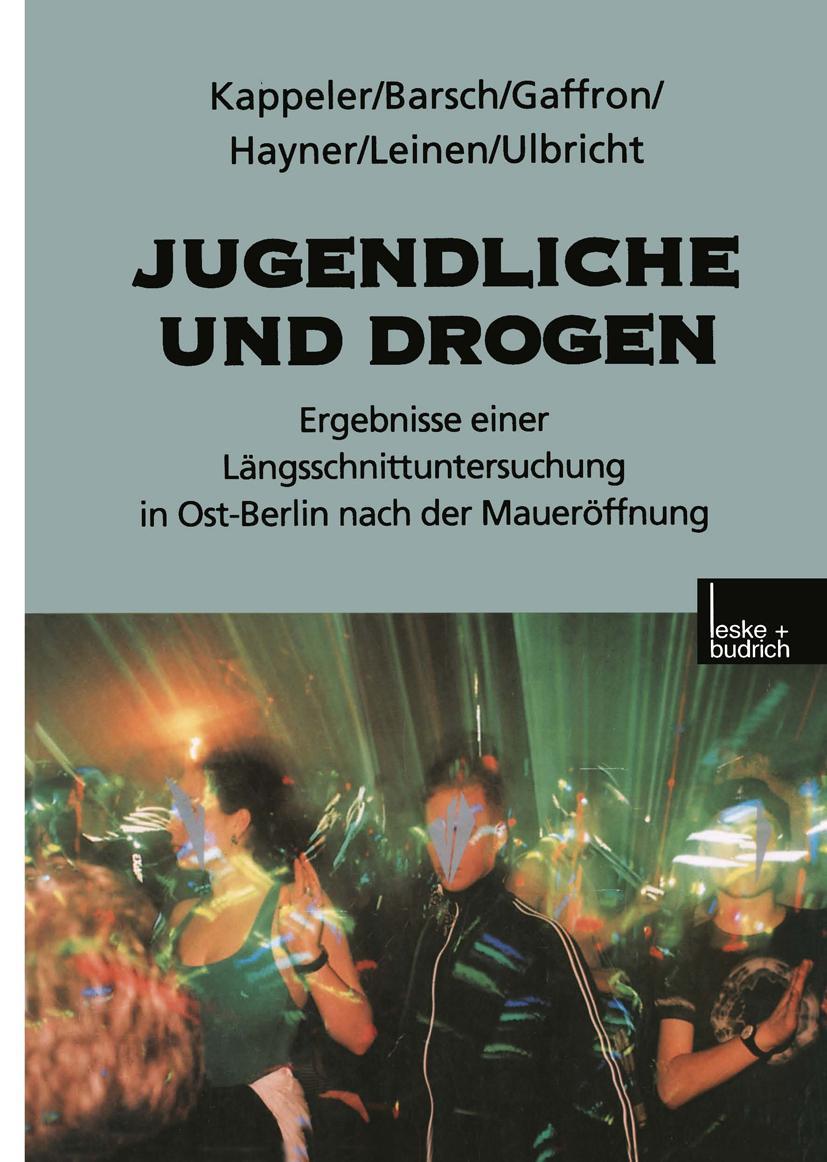 Vorderes Coverbild Jugendliche und Drogen