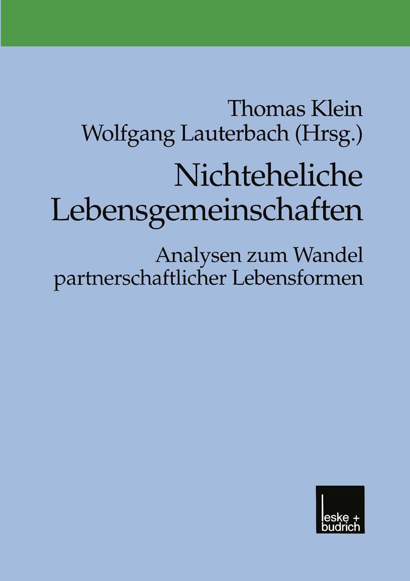 Vorderes Coverbild Nichteheliche Lebensgemeinschaften