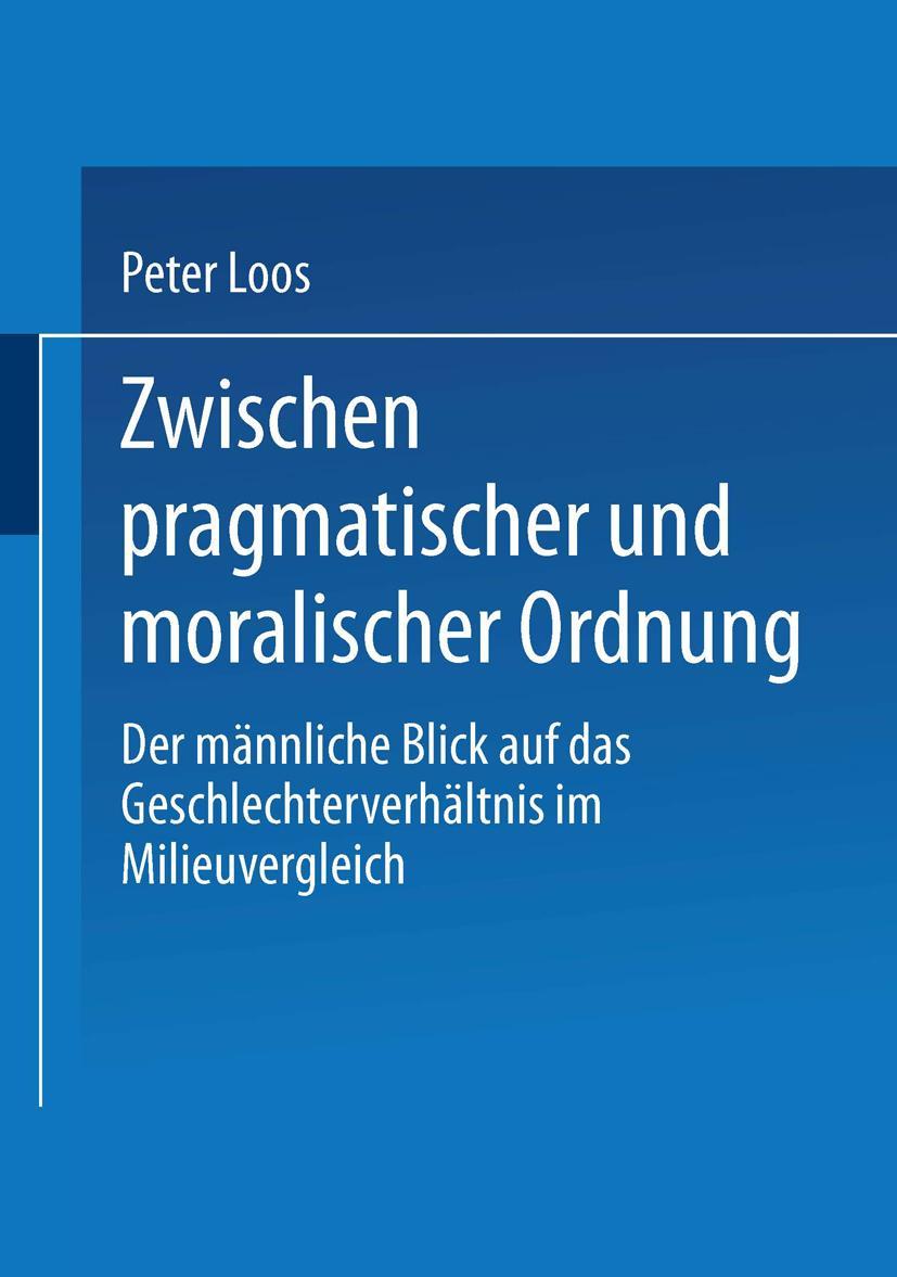 Vorderes Coverbild Zwischen pragmatischer und moralischer Ordnung