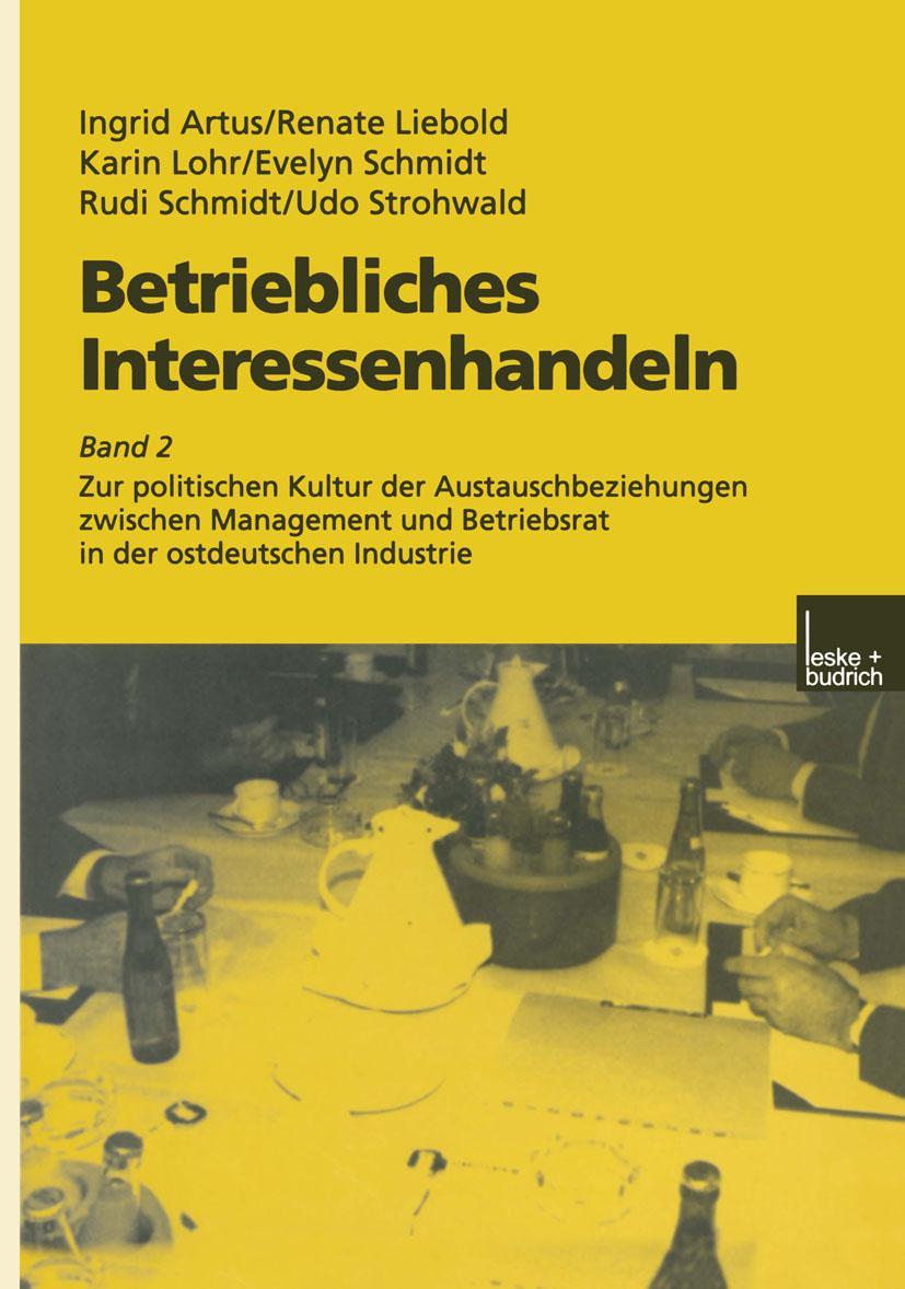 Vorderes Coverbild Betriebliches Interessenhandeln