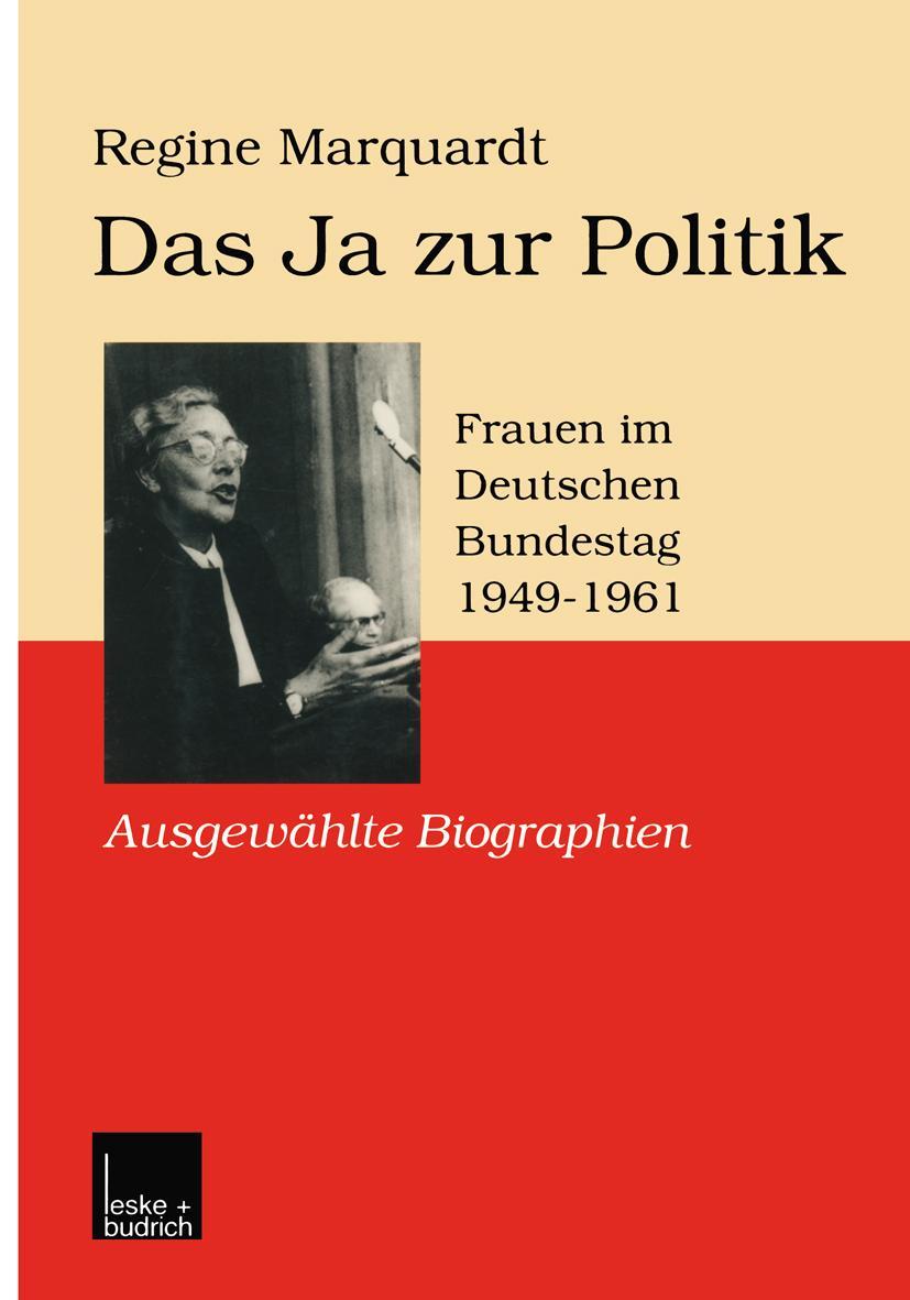 Vorderes Coverbild Das Ja zur Politik