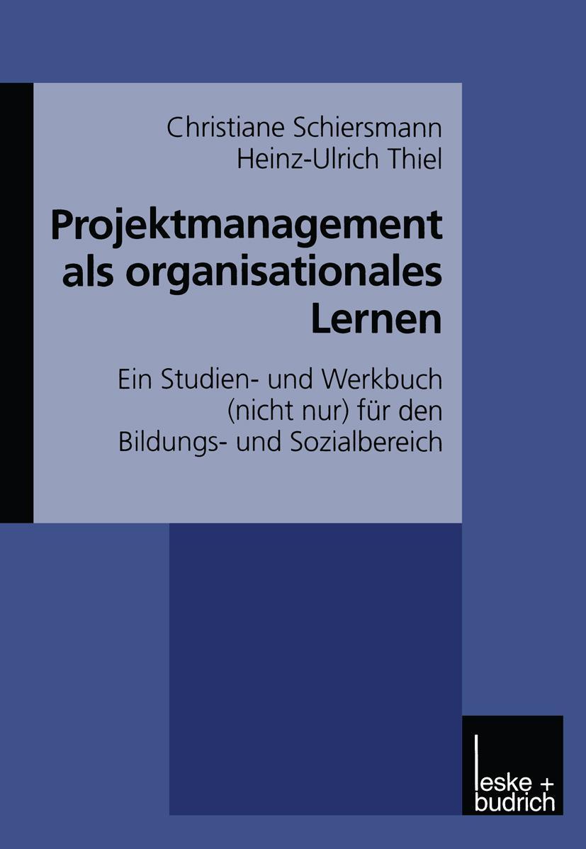 Vorderes Coverbild Projektmanagement als organisationales Lernen