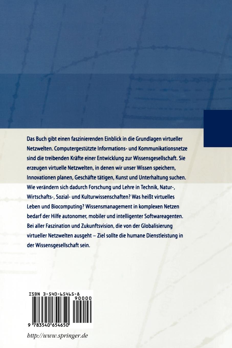 Rückseitencover Computernetze und virtuelle Realität