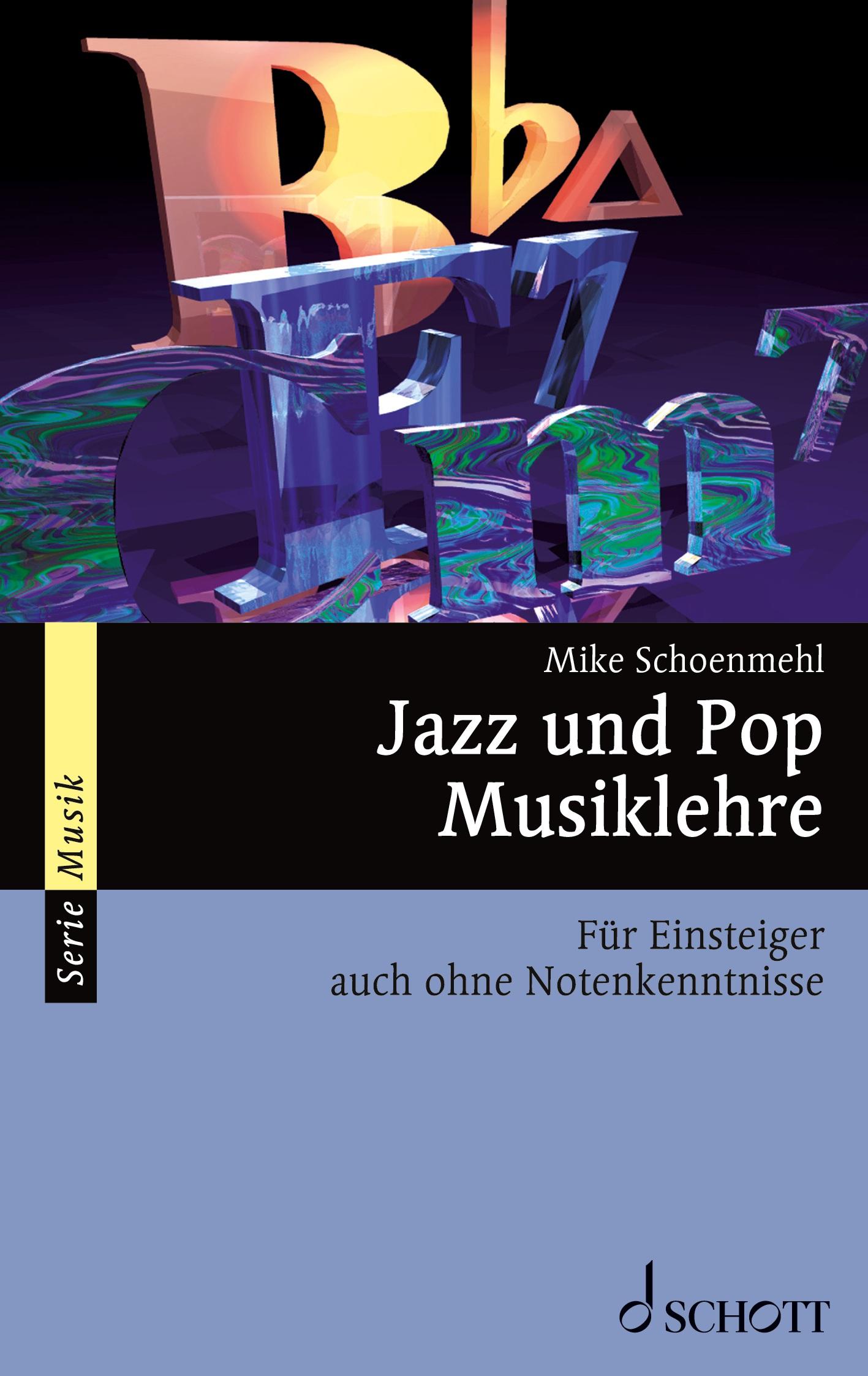 Vorderes Coverbild Jazz und Pop Musiklehre