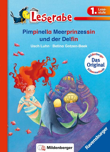 Vorderes Coverbild Pimpinella Meerprinzessin und der Delfin - Leserabe 1. Klasse - Erstlesebuch für Kinder ab 6 Jahren