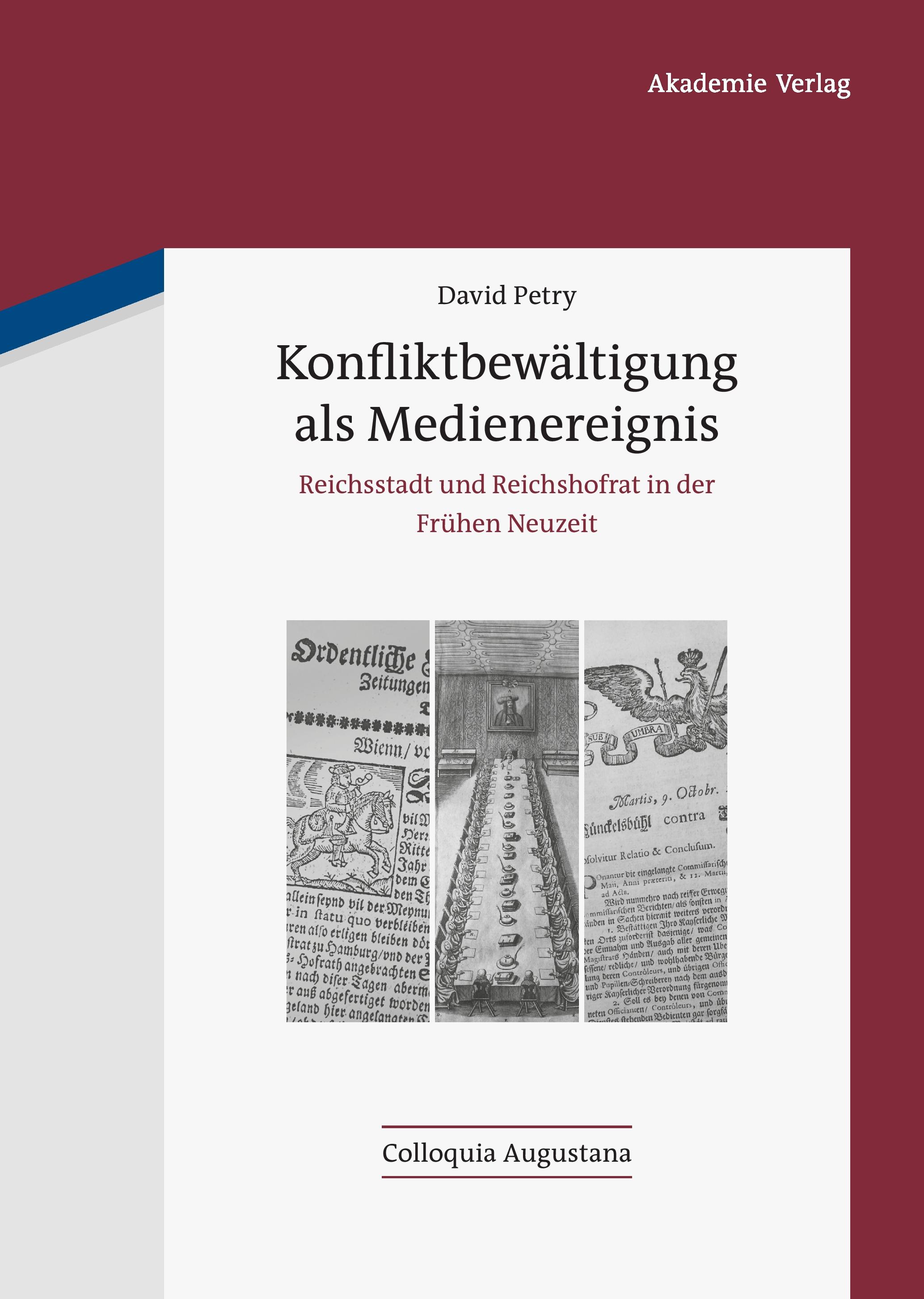 Vorderes Coverbild Konfliktbewältigung als Medienereignis
