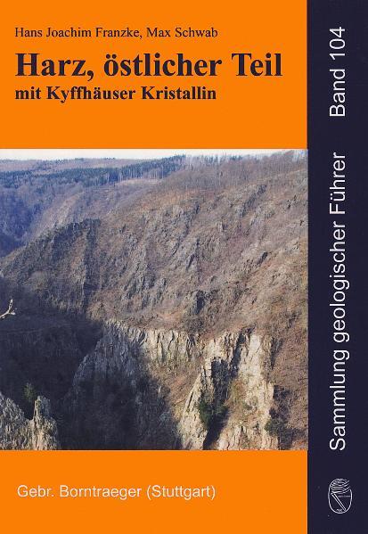 Vorderes Coverbild Harz, östlicher Teil mit Kyffhäuser Kristallin