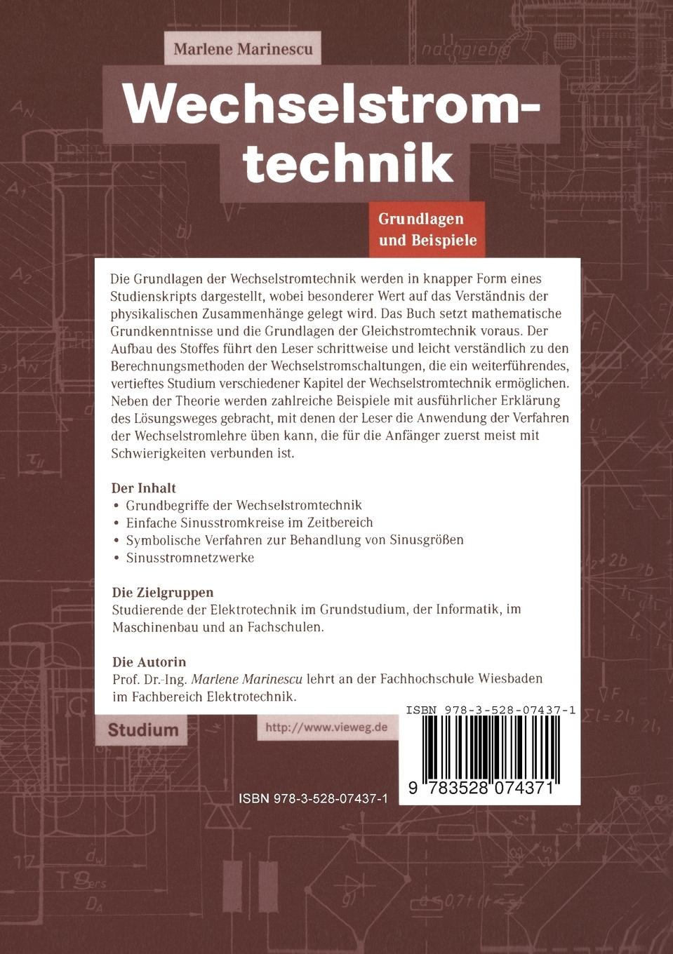 Rückseitencover Wechselstromtechnik