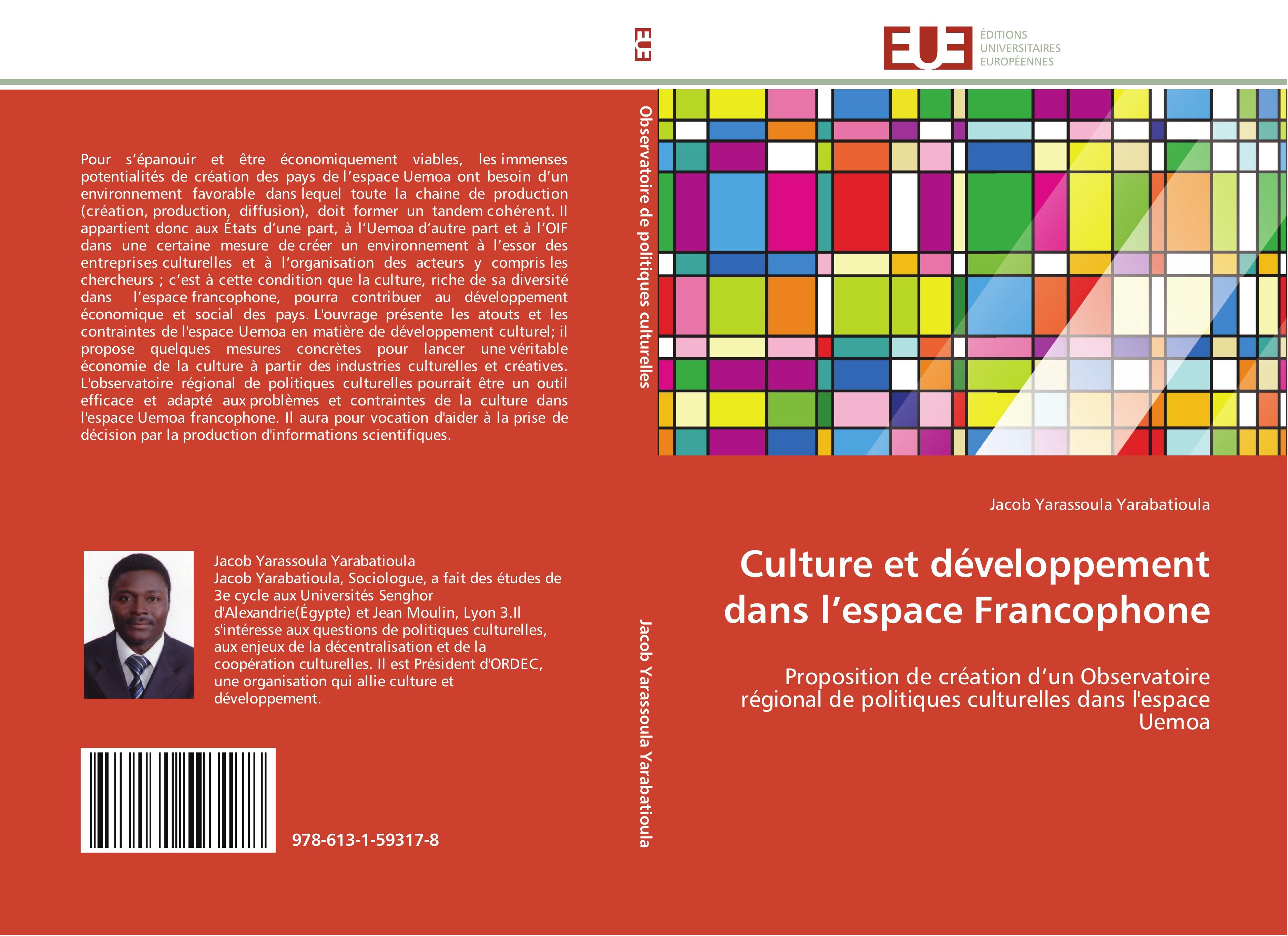 Vorderes Coverbild Culture et développement dans l'espace Francophone