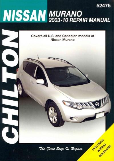 Vorderes Coverbild Nissan Murano (03 - 10) (Chilton)