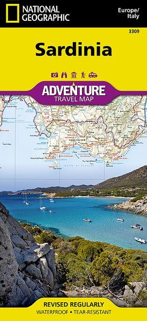 Vorderes Coverbild Sardinia Map [Italy]