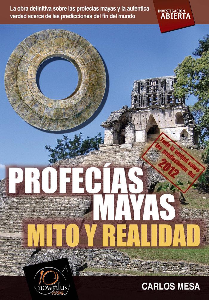 Vorderes Coverbild Profecías mayas : mito y realidad