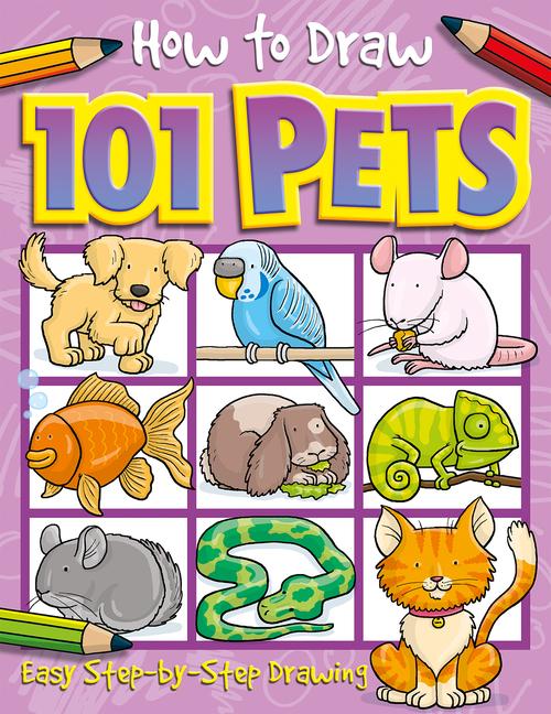 Vorderes Coverbild How to Draw 101 Pets